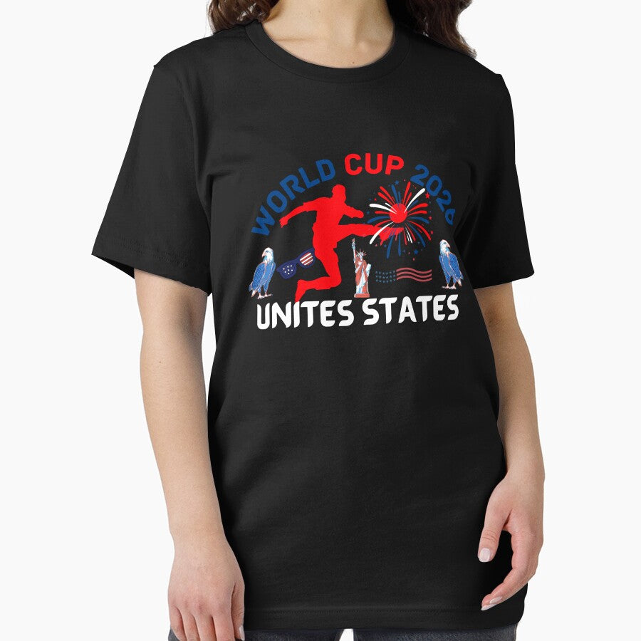 World cup 2026 unisex T-shirt World cup soccer North America 2026 Soccer World cup 26 USA by mj200