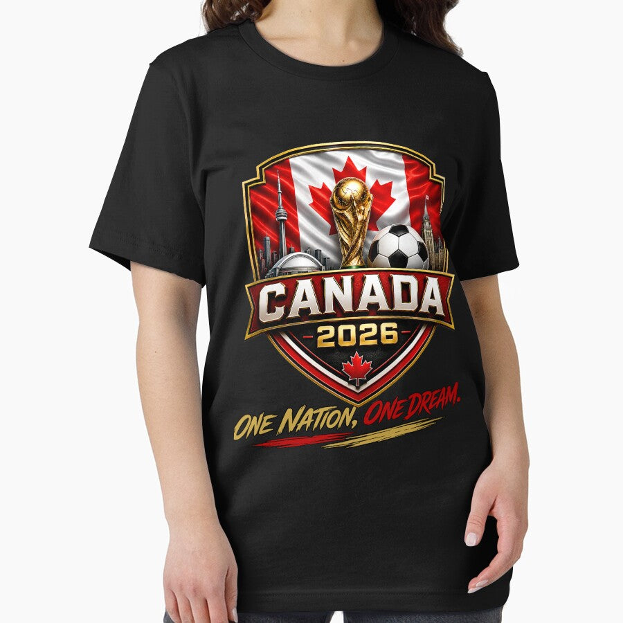 Canada football 2026 Football Fan Shirt | Canadian Soccer Supporter Tee by Huddy-clothes