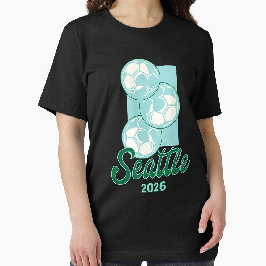 Seattle Soccer 2026 Host City - Emerald City Fan Gear by gomofo1974