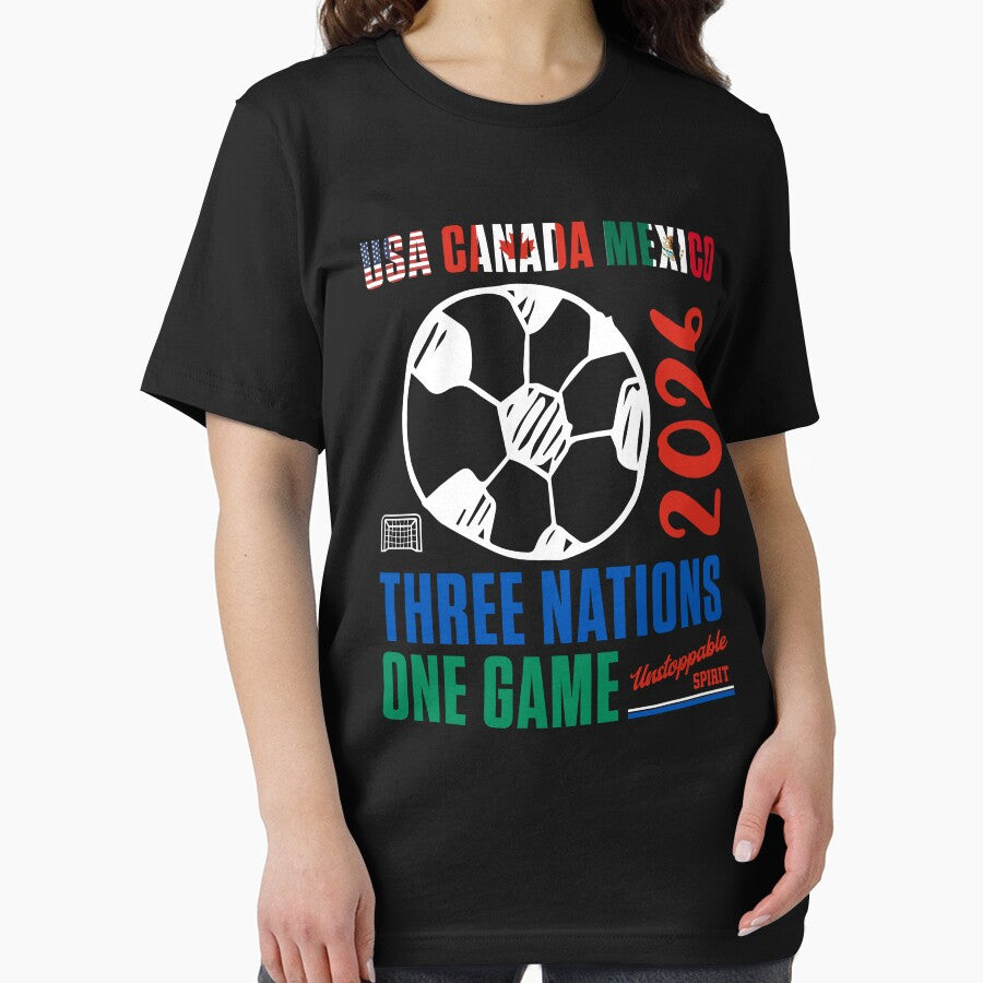 Host Canada Mexico USA Three Nations One Game 2026 Soccer by YousT-HOME