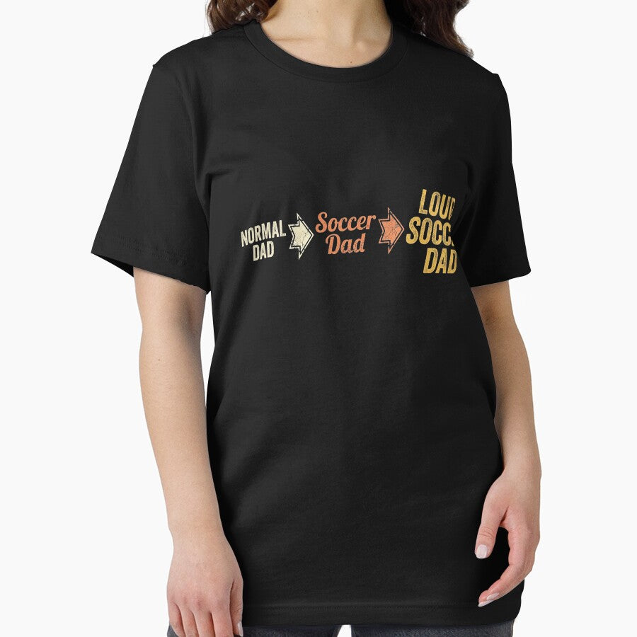 Loud Soccer Dad Funny Soccer Fan Family Vibes by Yellowriversss