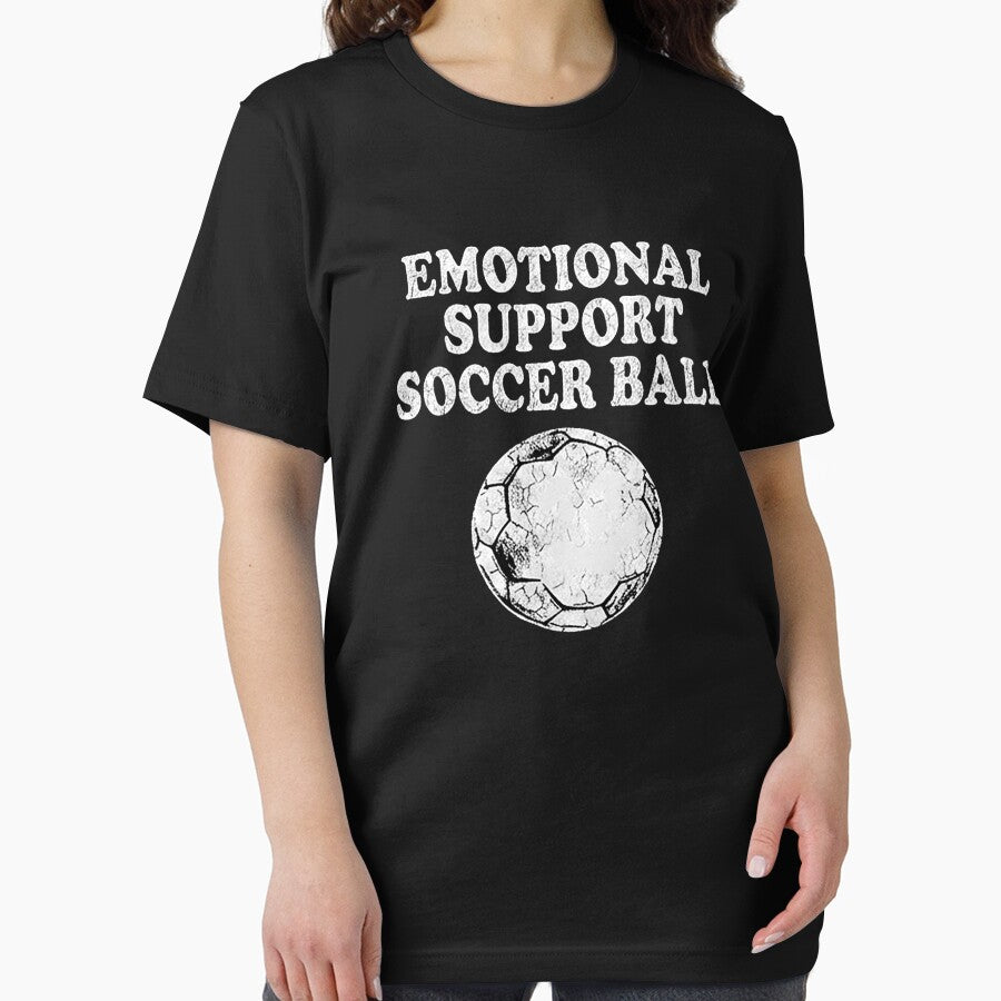Emotional Suppor Soccer Ball Soccer Fan by Yellowriversss