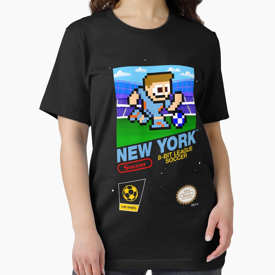 New York City Football Club (8-bit Videogame Cart) by Tehillah-Wear