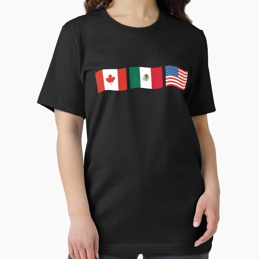 North American Flag - International Football by Wolagno