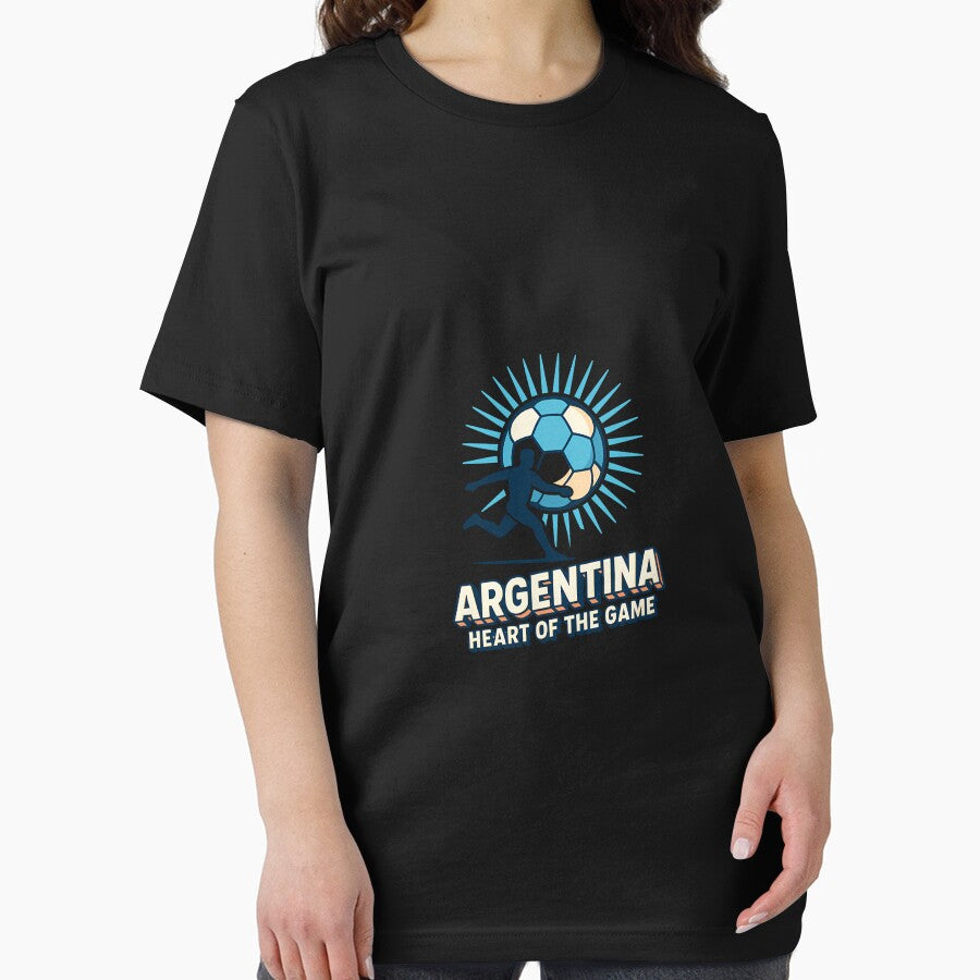 Argentina Heart Of The Game  Soccer Fan by baronphan