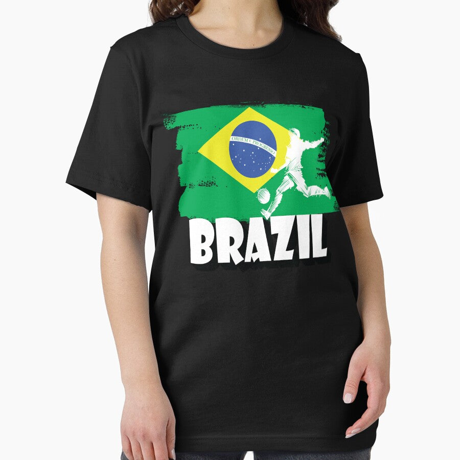 Brazil Flag Jersey Brazilian Soccer Team Brazilian football by neomacos