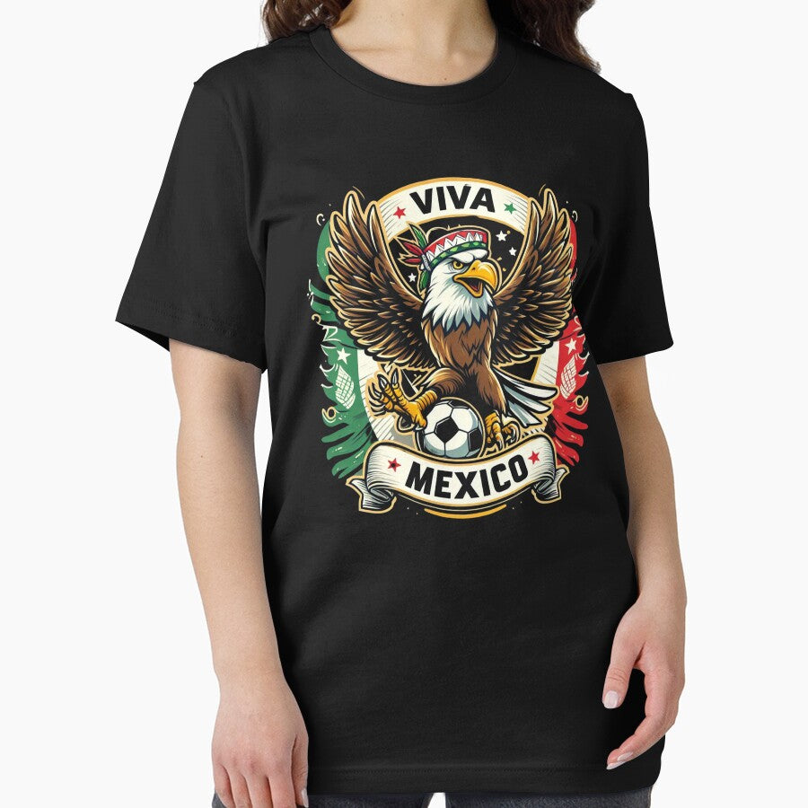 Mexico Futbol Bald Eagle Soccer Viva Mexico #2 by BattlefoxxEarth