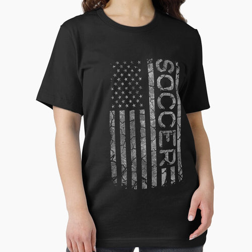 American Flag Soccer Player Coach And Team For Men Women by issambak