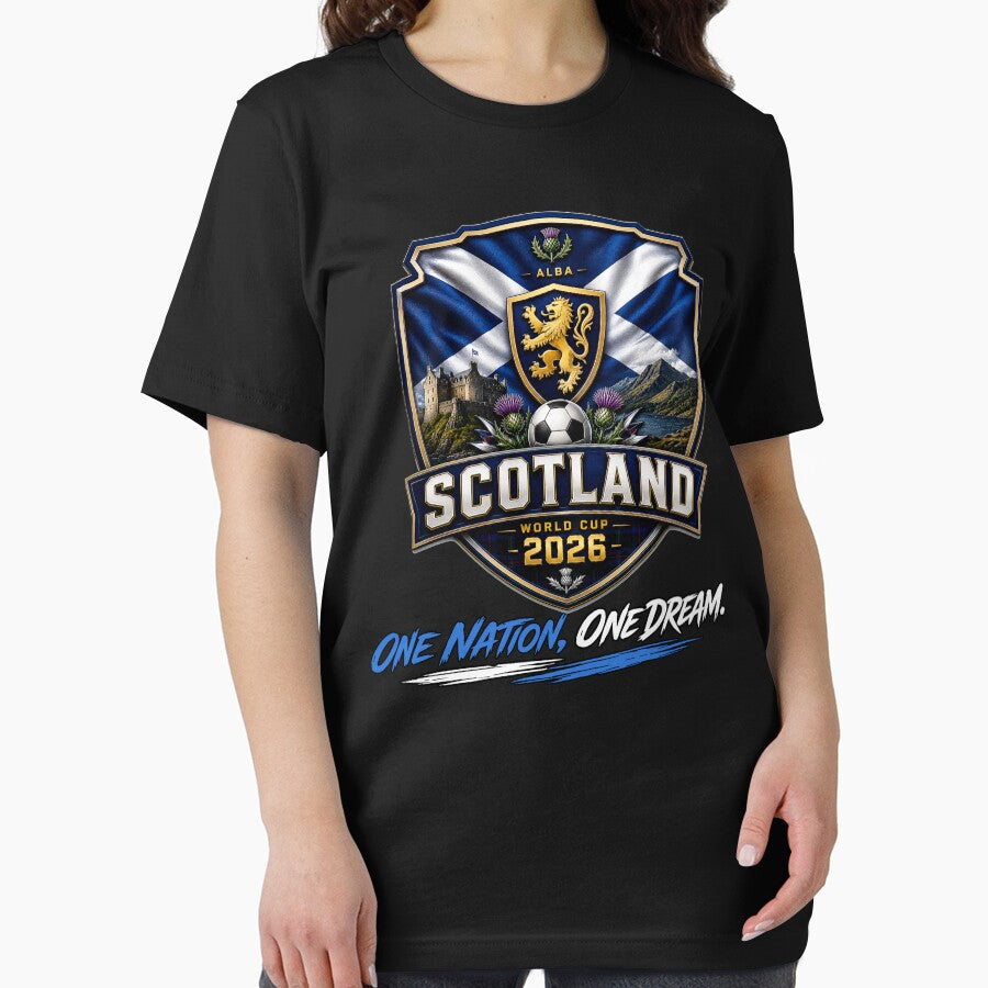 Scotland 2026 Football  | Alba Gu Bràth | Scotland Football Pride | Scottish Soccer Fan Shirt by Huddy-clothes