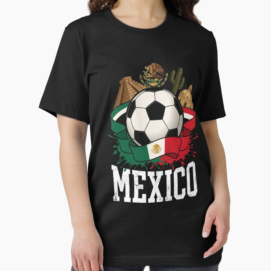 Mexico Soccer Football Futbol Fan Mexican Heritage by SofenArt