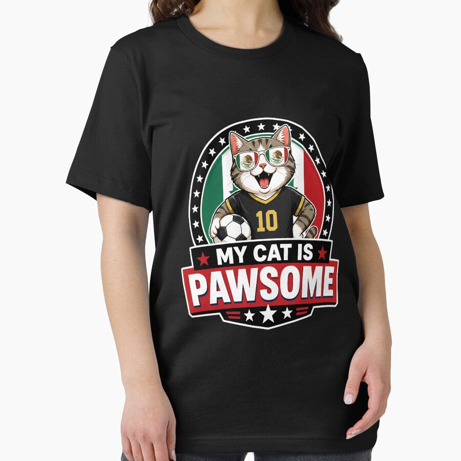 Mexican Soccer Cat by MimsTees
