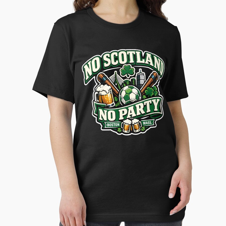 No Scotland No Party Boston 2026 Soccer by KAWKAW-DRHM