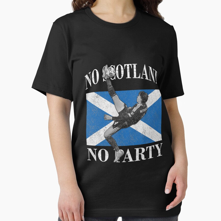 No Scotland No Party, Scott McTominay Scotland Soccer by DesignForYou79
