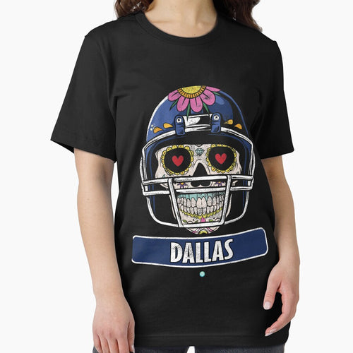 American Football - Dallas Skull Football Gift by woormle