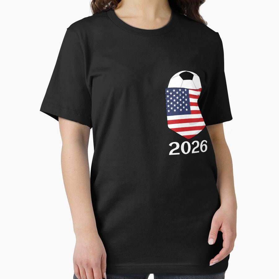 Soccer 2026 USA in the breast pocket by peter2art