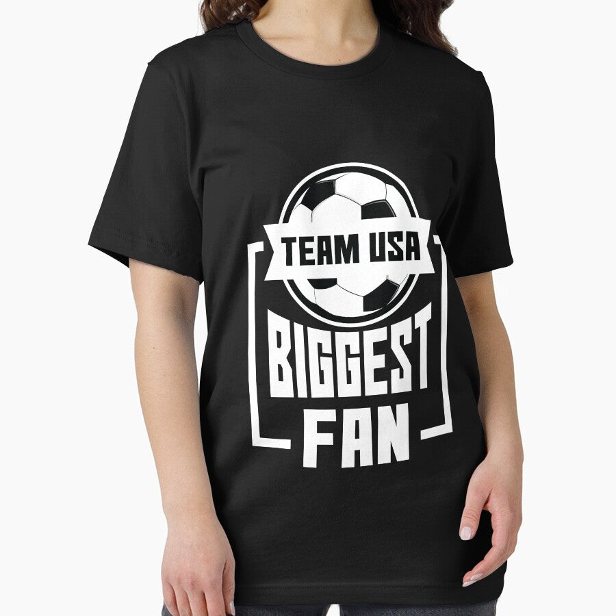 USA Biggest Fan United States National Soccer Team Shirt by allsortsmarket