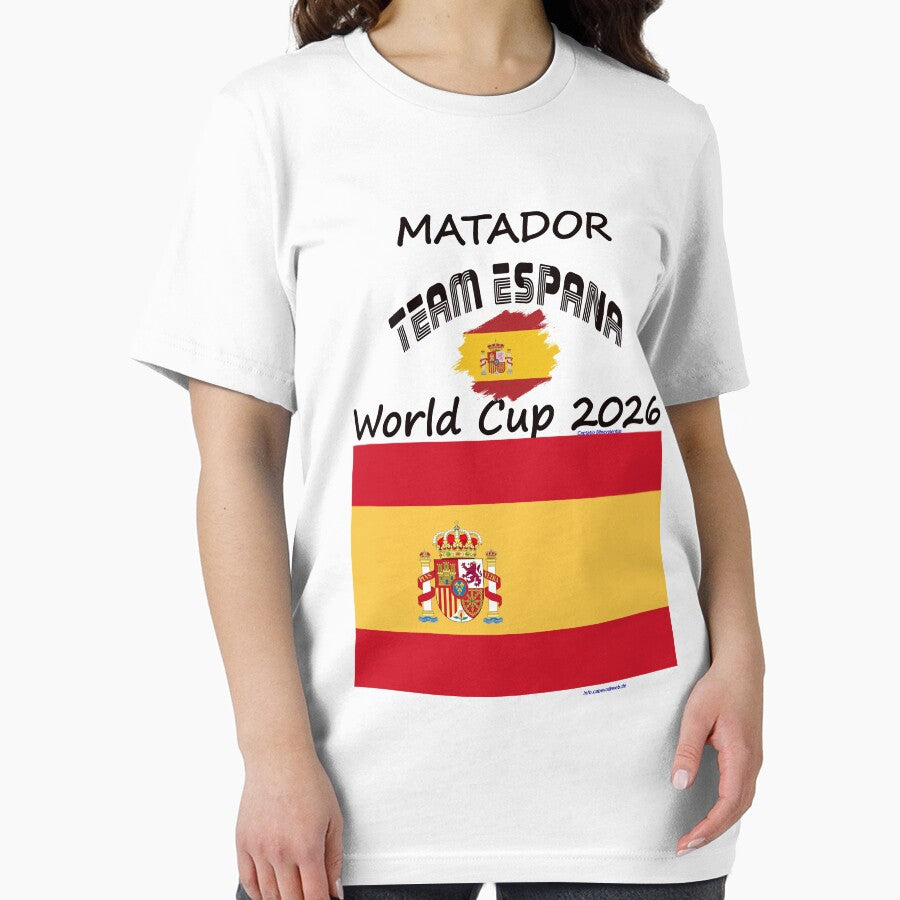 Espana Fan T‑Shirt world Soccer Cup 2026 football Spain outfit by cabevo