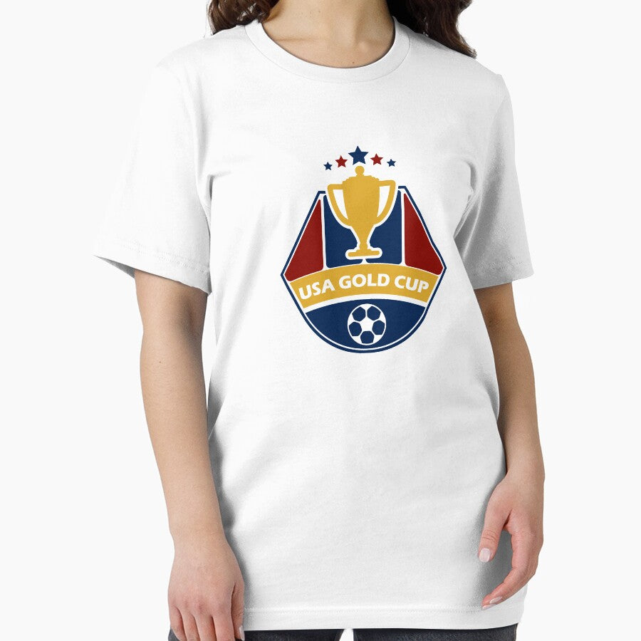 USA Championship 2021 Gold Cup Essential T-Shirt great Gift for Dads by paradise-shirt