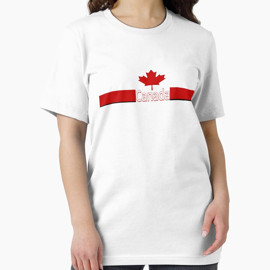 Canada fan flag jersey by LayersDesign