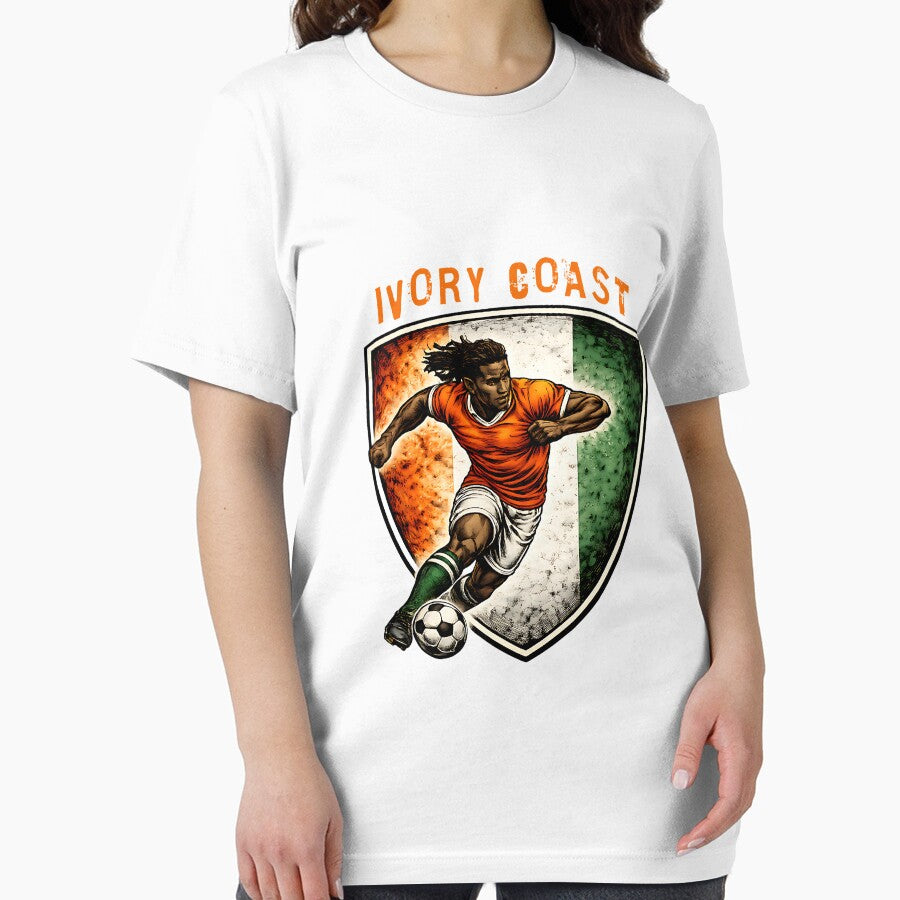 Ivory Coast - 2026 Futbol Retro Style by Tee Nook