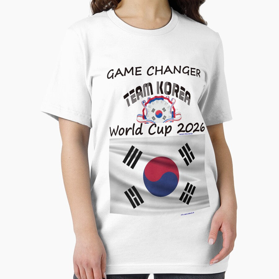 Korea Fan T‑Shirt world Soccer Cup 2026 Dragon outfit by cabevo