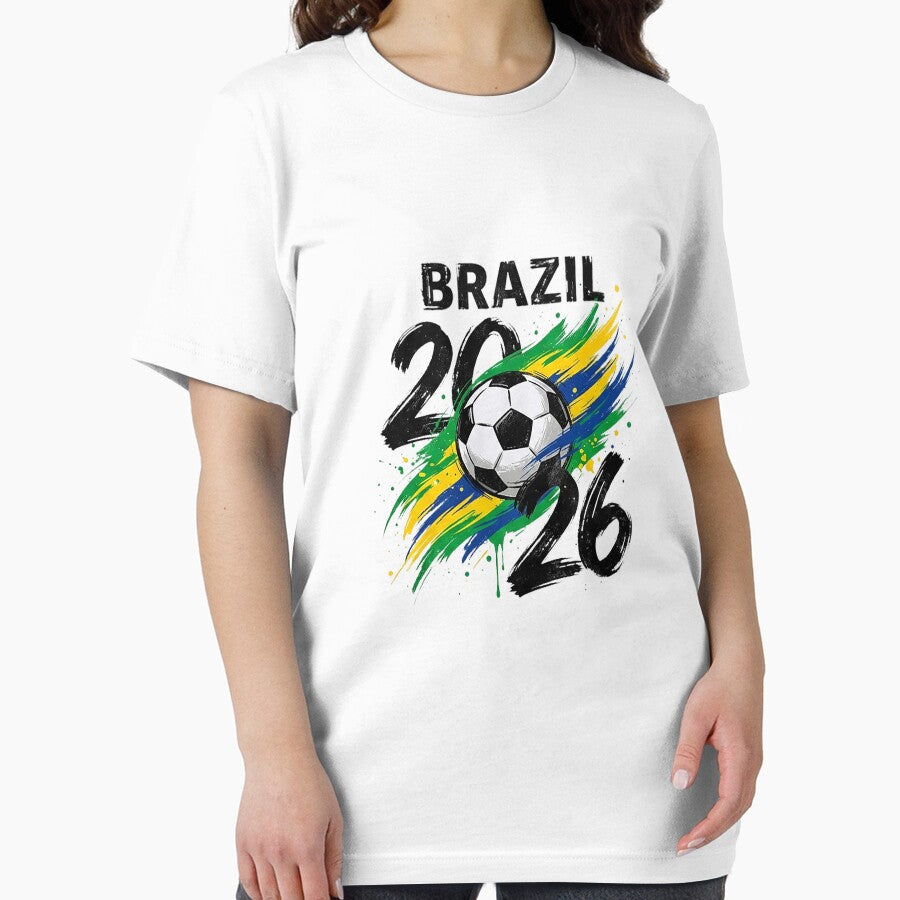 Brazil Soccer 2026 Fan Shirt – Brazil Football Supporter by Verycutethings