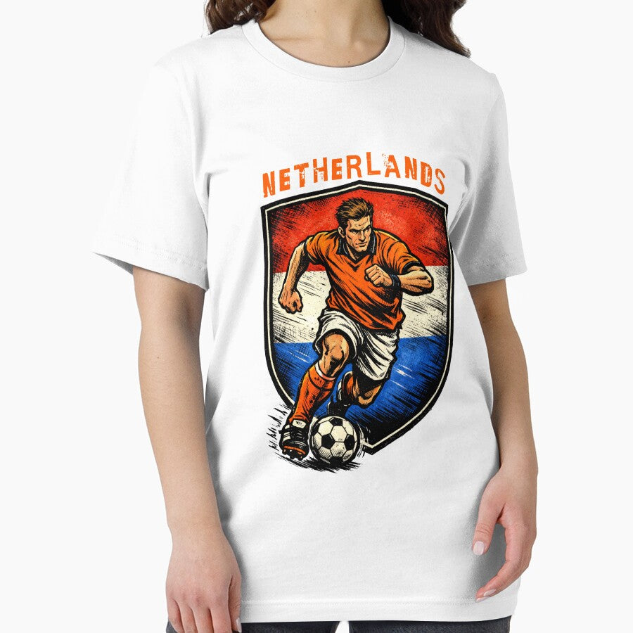 Netherlands - 2026 Futbol Retro Style by Tee Nook