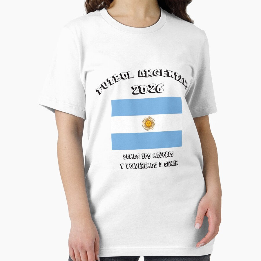 Fútbol Argentino 2026 - Somo los Mejores Fan Statement white by Basch996