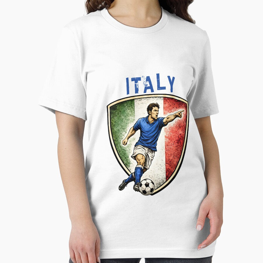 Italy - 2026 Futbol Retro Style by Tee Nook