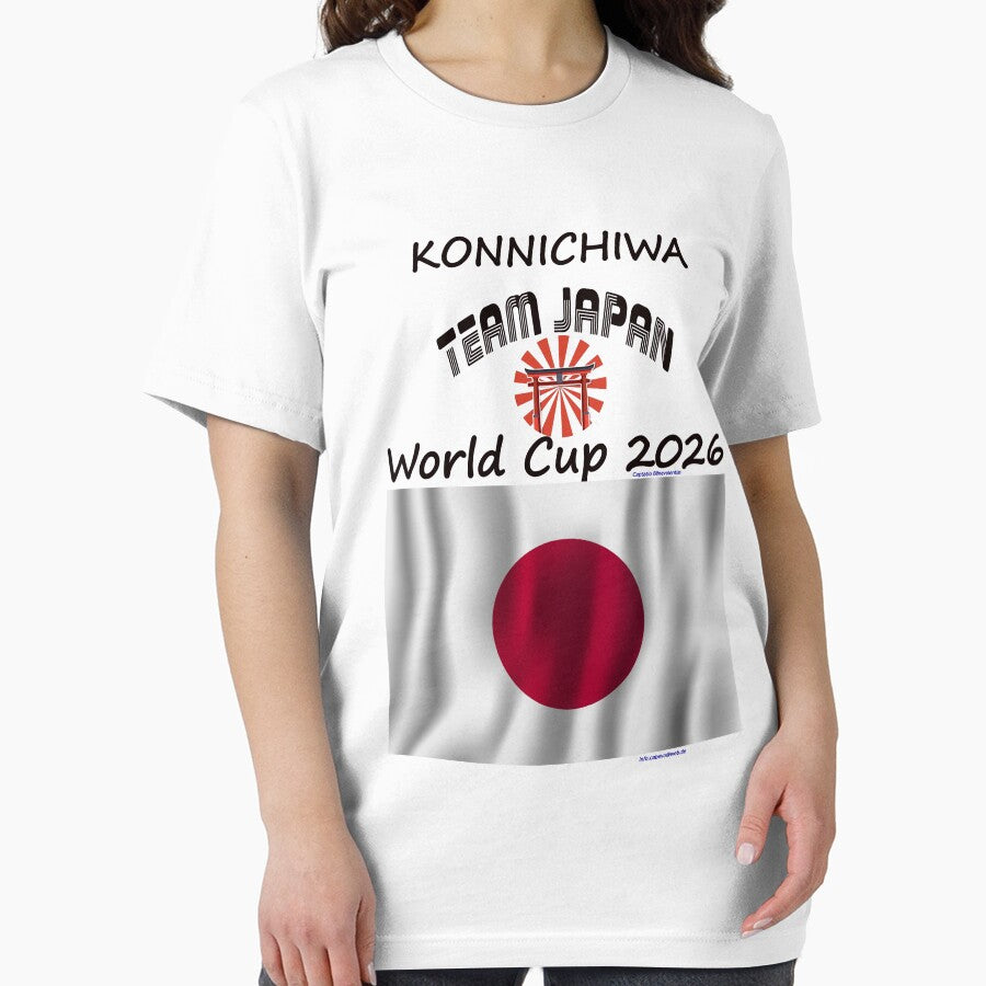 Japan Fan T‑Shirt world Soccer Cup 2026 Nippon outfit by cabevo