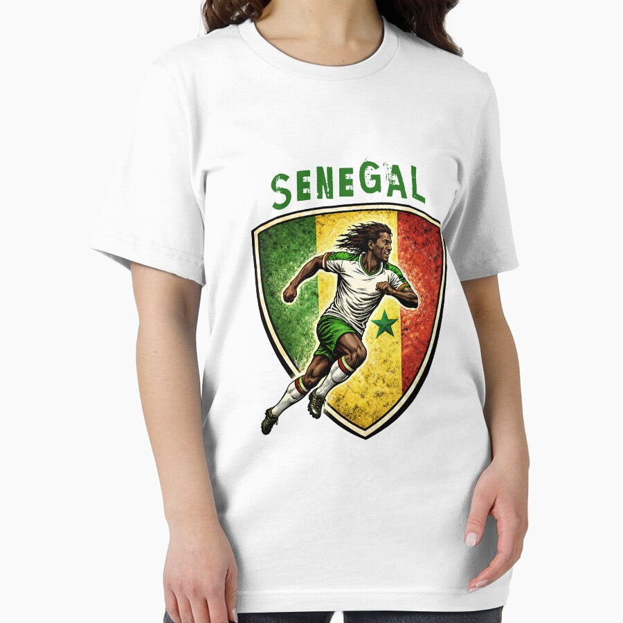 Senegal - 2026 Futbol Retro Style by Tee Nook