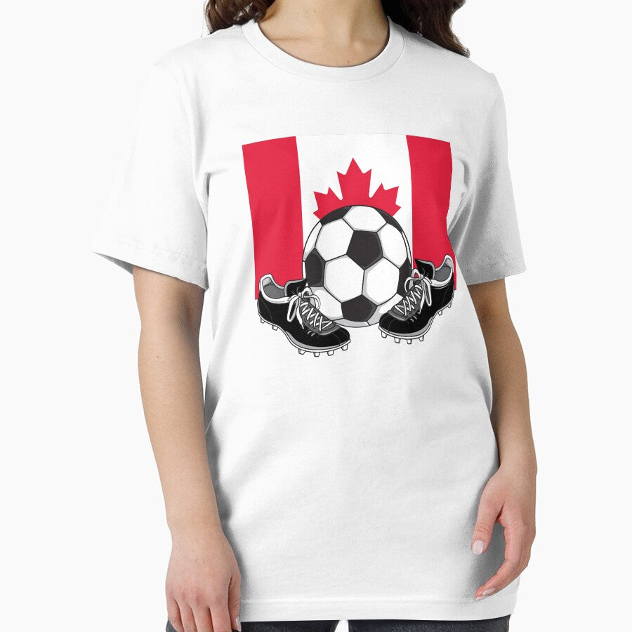 CANADA FOOTBALL CANADIAN SOCCER FLAG by SportsT-Shirts
