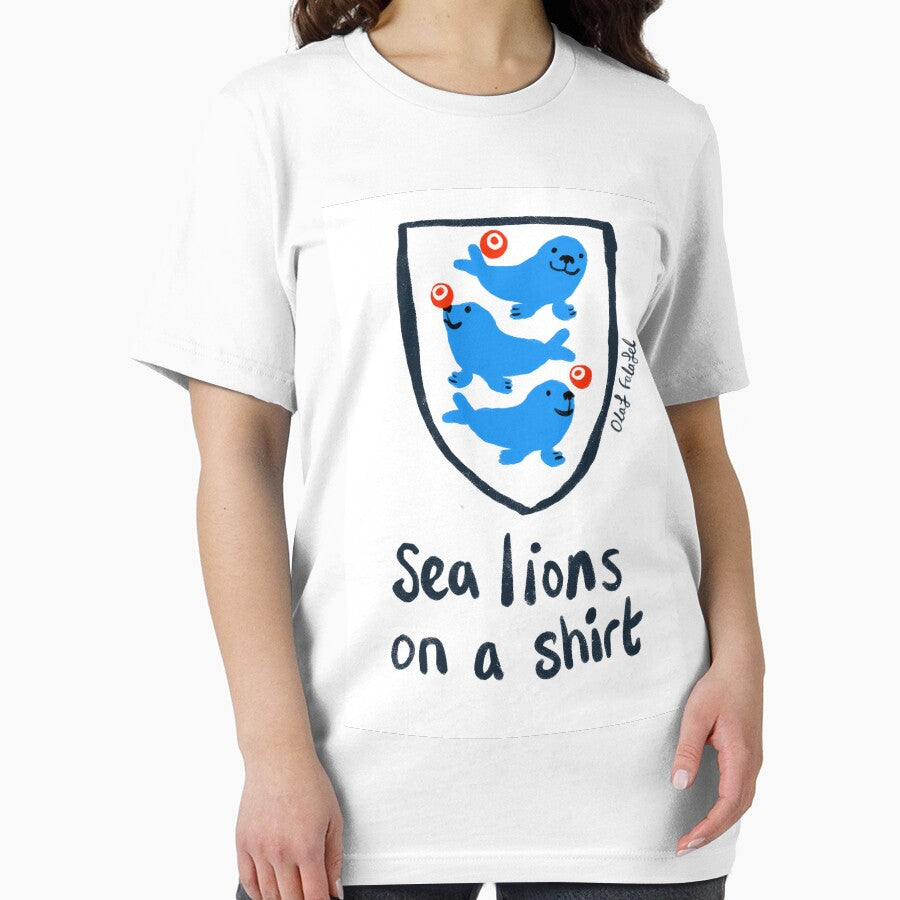 Sea lions on a shirt by Ofalafel