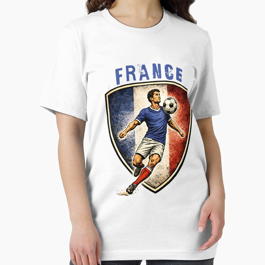 France - 2026 Futbol Retro Style by Tee Nook