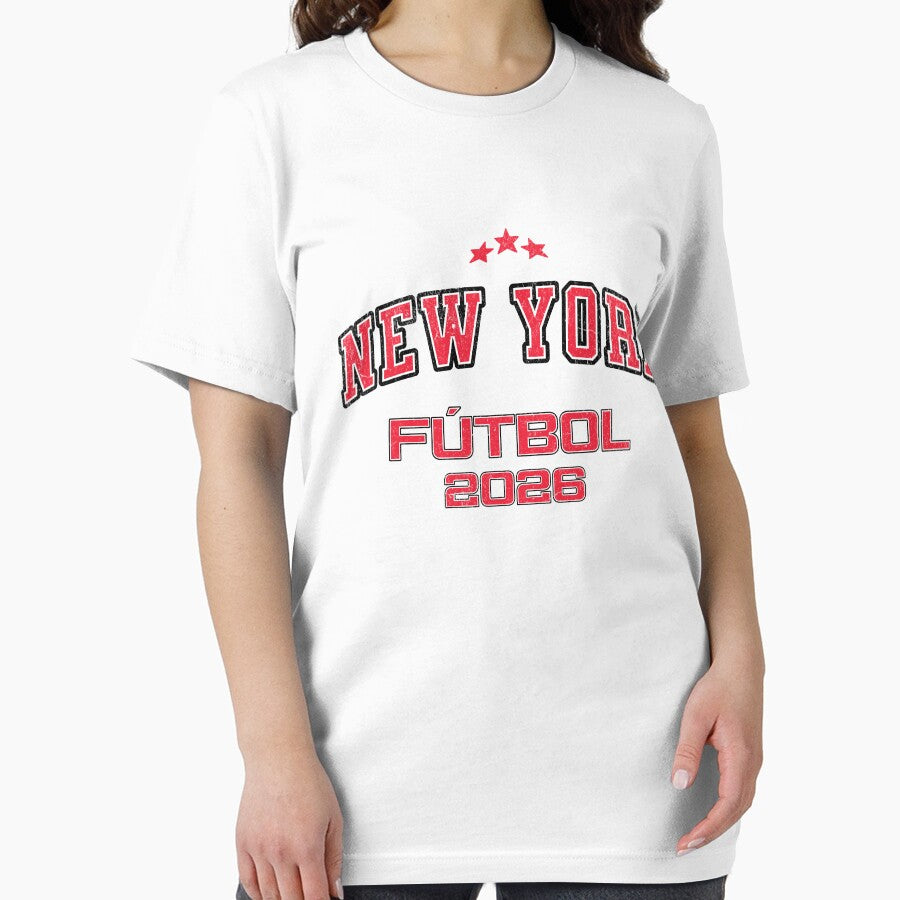 New York Fútbol 2026 - Vintage Soccer Fan Gear | Lateawear by Tee Nook