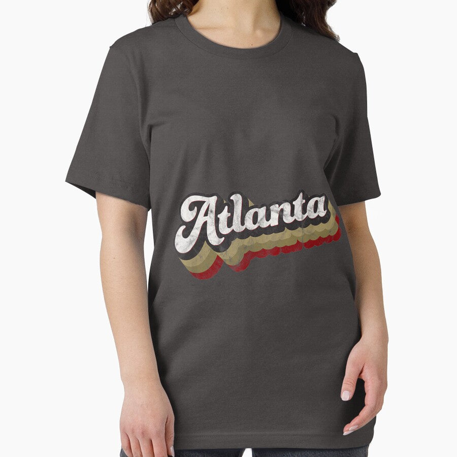 Atlanta Soccer Distressed Retro Baseball Script 404 United by noqidyz