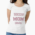 Proud CROATIA Mom Soccer World Cup USA T-Shirt 2026 | Gift for Mom | Soccer Life Shirt by Mama ink co.