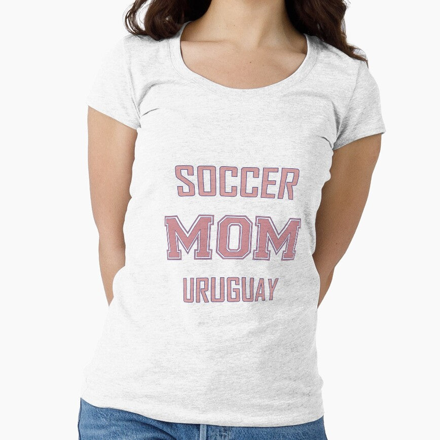 Proud URUGUAY Mom Soccer World Cup USA T-Shirt 2026 | Gift for Mom | Soccer Life Shirt by Mama ink co.