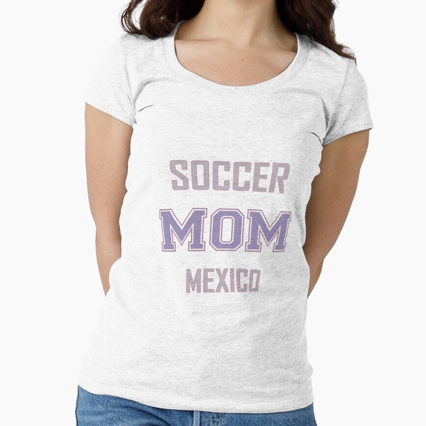 Proud MEXICO Mom Soccer World Cup USA T-Shirt 2026 | Gift for Mom | Soccer Life Shirt by Mama ink co.