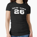 New York 2026 Vintage Distressed Soccer Football Design by BluecidDesign
