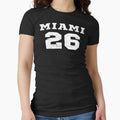 Miami 2026 Vintage Distressed Soccer Football Design by BluecidDesign