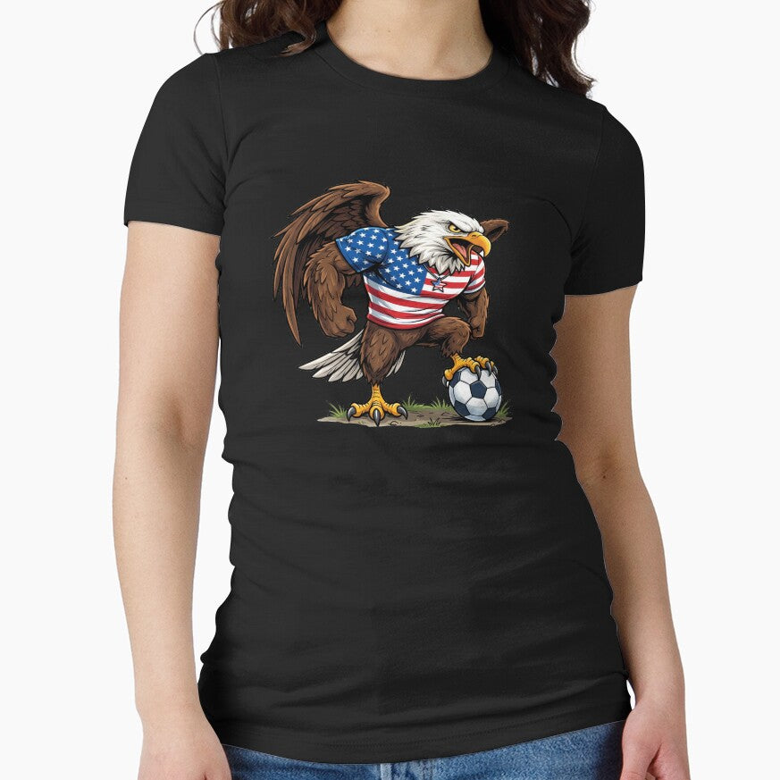 USA Eagle — Football World Cup 2026 Cartoon Mascot by David Mateo ArtWorks