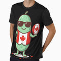 Cute Canadian Soccer Pickle Fan Shirt Funny Pickle Lover Canada Football Supporter Kawaii Sports Gift by Basma Designs | Funny Shirts, Stickers & Mugs