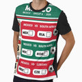 Mexico Soccer Fan Shirt 2026 World Cup Tourney Tracker Matchday Tee by TourneyTracker