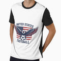 United States Soccer Eagle American Flag Pride by Lulustarfox
