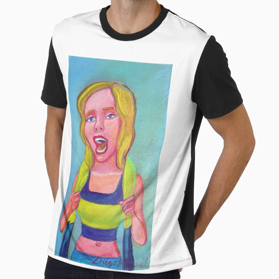 soccer fan girl by Diego Manuel Rodriguez