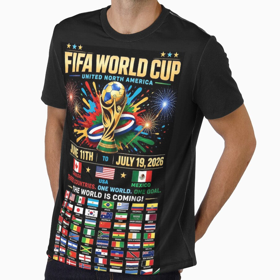 2026 WORLD CUP - Three Countries - One World - One Goal ⚽?? by DBM Photo Art 1
