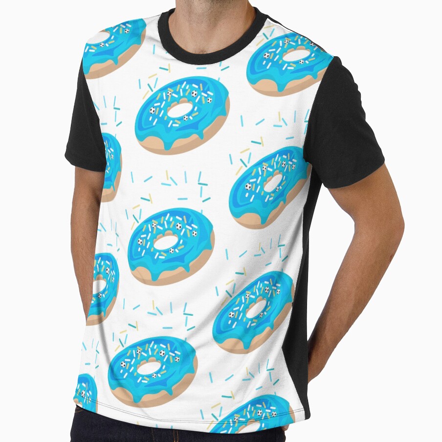 World Cup Football Season Donut |Argentina Fan Art by Rush2Buy