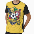 Colombia vs Portugal Toronto 2026 Soccer Crest Graphic by Pride Emblem Prints