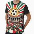 Mexico Soccer Celebration Stadium Crowd Art by Nexus Space